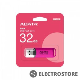 Adata Pendrive C906 32GB USB2.0 różowy