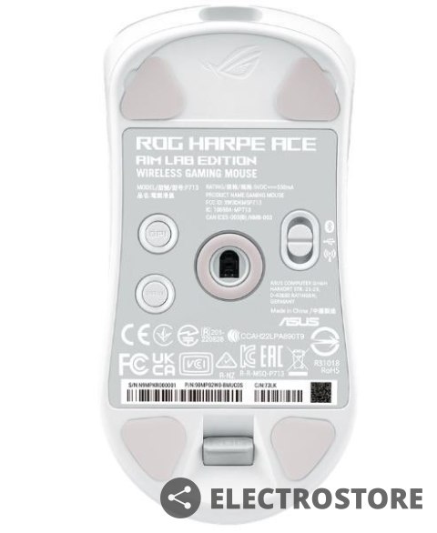 Asus Mysz bezprzewodowa ROG Harpe Ace Aim LAB Edition White Asus Mysz bezprzewodowa ROG Harpe Ace Aim LAB Edition White