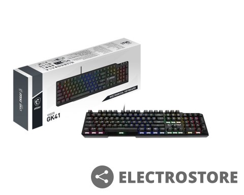 MSI Klawiatura Vigor GK41 LR US MSI Klawiatura Vigor GK41 LR US