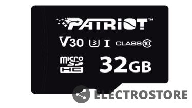 Patriot Karta MicroSDHC 32GB VX V30 C10 UHS-I U3