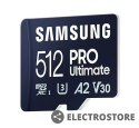 Samsung Karta pamięci microSD MB-MY512SA/WW Pro Ultimate 512GB + Adapter