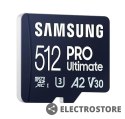 Samsung Karta pamięci microSD MB-MY512SA/WW Pro Ultimate 512GB + Adapter