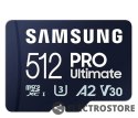 Samsung Karta pamięci microSD MB-MY512SB/WW Pro Ultimate 512GB + czytnik