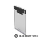 Savio Zewnętrzna obudowa na dysk HDD/SSD 2.5", USB 3.0, AK-66, transparentna