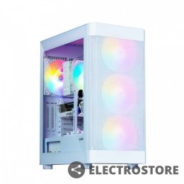 Zalman Obudowa I4 TG ATX Mid Tower 4 fans RGB Biała