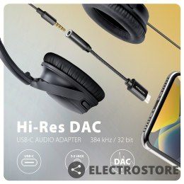 AXAGON ADA-HC Zewnętrzna karta dźwiękowa USB-C 32bit DAC 3.5mm (F) złącze, 384kHz