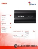 Adata Dysk SSD External SD810 1TB USB3.2C 20Gb/s czarny