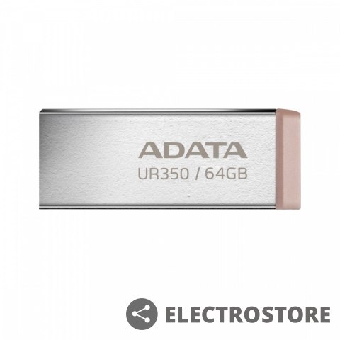 Adata Pendrive UR350 64GB USB3.2 Gen2 Metal brązowy