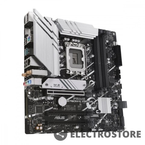 Asus Płyta główna Prime B760M-A WIFI D4 s1700 4DDR4 HDMI mATX Asus Płyta główna Prime B760M-A WIFI D4 s1700 4DDR4 HDMI mATX
