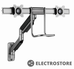 Gembird Uchwyt ścienny na 2 monitory 17-32 cali 8kg