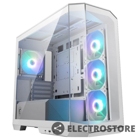 MSI Obudowa MAG PANO M100R PZ WHITE TEMPERED GLASS USB MSI Obudowa MAG PANO M100R PZ WHITE TEMPERED GLASS USB