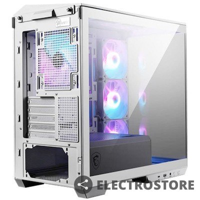 MSI Obudowa MAG PANO M100R PZ WHITE TEMPERED GLASS USB MSI Obudowa MAG PANO M100R PZ WHITE TEMPERED GLASS USB
