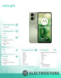 Motorola Smartfon moto g24 8/128 GB Ice Green