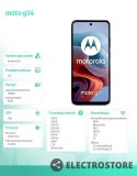 Motorola Smartfon moto g34 8/128 GB Forever Blue