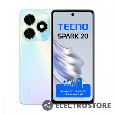 TECNO Smartfon SPARK 20 KJ5n 256+8 Biały