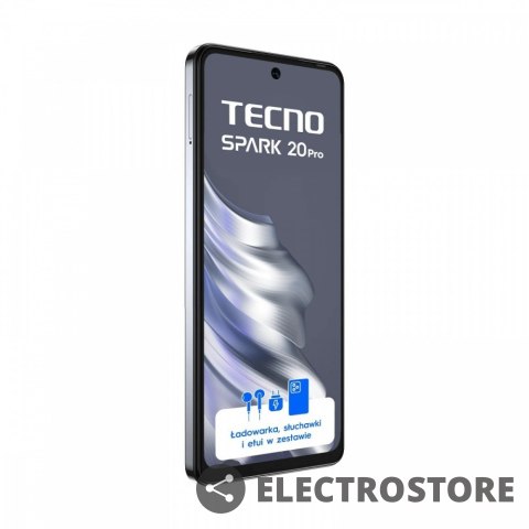 TECNO Smartfon SPARK 20 PRO KJ6 256+12 Moonlit Black TECNO Smartfon SPARK 20 PRO KJ6 256+12 Moonlit Black