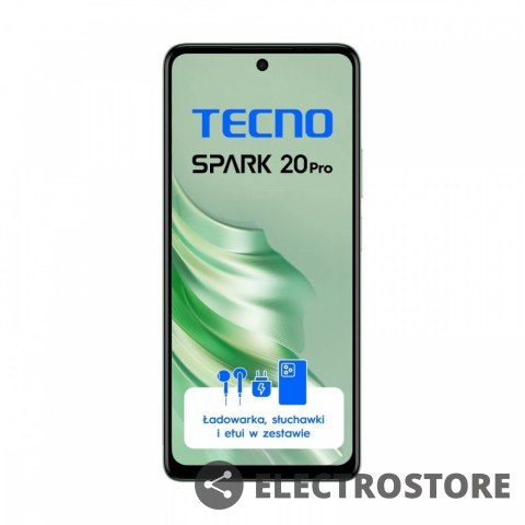 TECNO Smartfon Spark 20 PRO KJ6 256+12 Zielony TECNO Smartfon Spark 20 PRO KJ6 256+12 Zielony