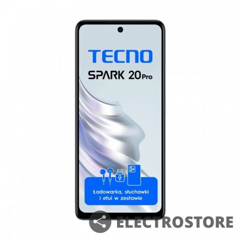 TECNO Smartfon Spark 20 PRO KJ6 256+8 Frosty Ivory TECNO Smartfon Spark 20 PRO KJ6 256+8 Frosty Ivory
