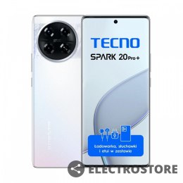 TECNO Smartfon Spark 20 PRO+ KJ7 256+8 Lunar Frost