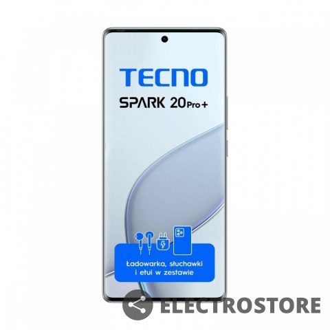 TECNO Smartfon Spark 20 PRO+ KJ7 256+8 Lunar Frost TECNO Smartfon Spark 20 PRO+ KJ7 256+8 Lunar Frost