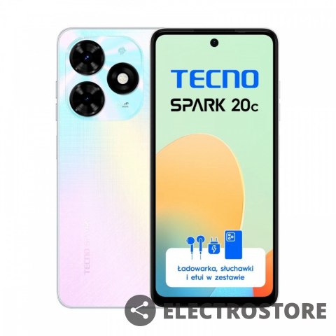 TECNO Smartfon Spark 20C BG7n 128+8 Biały