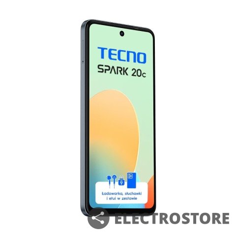TECNO Smartfon Spark 20C BG7n 128+8 Czarny TECNO Smartfon Spark 20C BG7n 128+8 Czarny