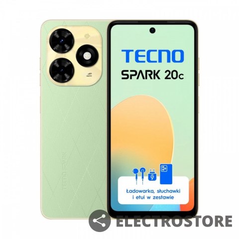 TECNO Smartfon Spark 20C BG7n 128+8 Zielony