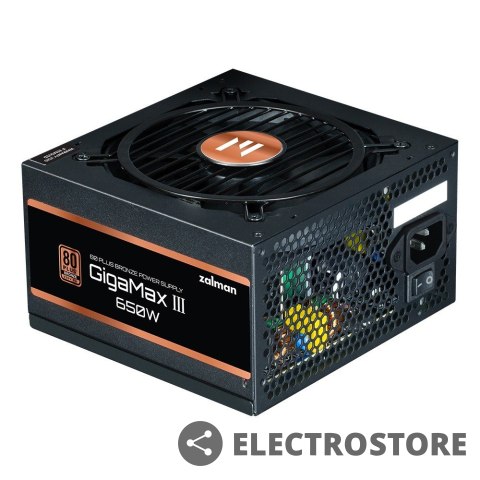 Zalman Zasilacz GigaMax III 650W 80+ Bronze ATX 3.0