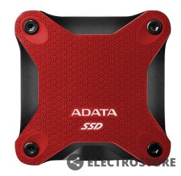 Adata Zewnętrzny dysk SSD SD620 2TB U3.2A 520/460 MB/s Red