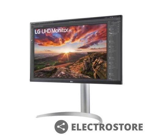 LG Electronics Monitor 27UP85NP-W 27 cali UHD IPS USB-C V.DisplayHDR