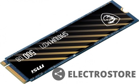 MSI Dysk SSD SPATIUM M371 500GB M.2 PCIe3 2200/1150MB/s MSI Dysk SSD SPATIUM M371 500GB M.2 PCIe3 2200/1150MB/s