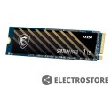 MSI Dysk SSD SPATIUM M450 1TB M.2 PCIe4 3600/3000MB/s