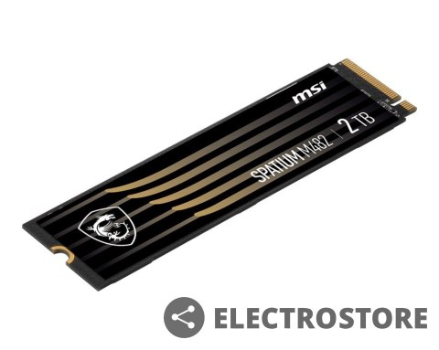 MSI Dysk SSD SPATIUM M482 2TB M.2 PCIe4 7300/6400MB/s MSI Dysk SSD SPATIUM M482 2TB M.2 PCIe4 7300/6400MB/s