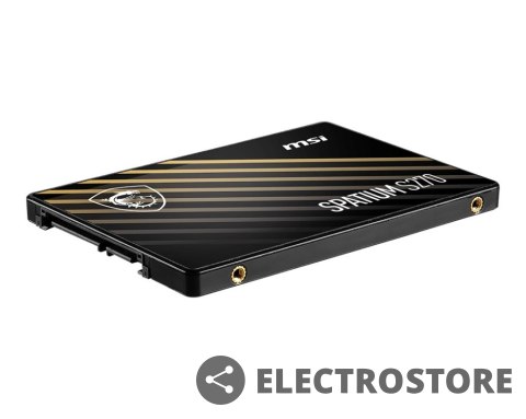 MSI Dysk SSD SPATIUM S270 480GB 2,5 cala SATA3 500/450MB/s MSI Dysk SSD SPATIUM S270 480GB 2,5 cala SATA3 500/450MB/s