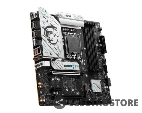 MSI Płyta główna B760M GAMING PLUS WIFI s1700 4DDR5 DP/HDMI mATX MSI Płyta główna B760M GAMING PLUS WIFI s1700 4DDR5 DP/HDMI mATX