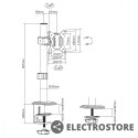 Maclean Uchwyt biurkowy 17-32 do monitora MC-751N