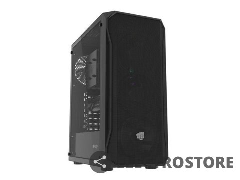 Natec Obudowa Fury Shobo SH4F Midi Tower z oknem Czarna