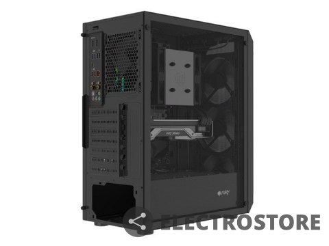Natec Obudowa Fury Shobo SH4F Midi Tower z oknem Czarna Natec Obudowa Fury Shobo SH4F Midi Tower z oknem Czarna