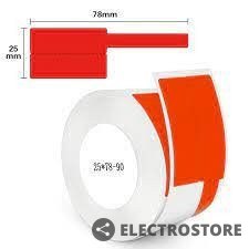 Niimbot Etykiety termiczne Niimbot R25*78-90 Czerwone