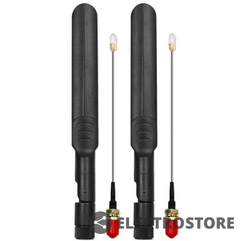 Qoltec Antena 4G LTE DUAL | 5dBi | dookólna | zewnętrzna