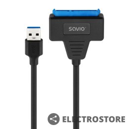 Savio Adapter USB-C 3.1 Gen 1 (M) - SATA (F) do dysków 2.5 cala , AK-68