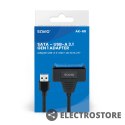 Savio Adapter USB-C 3.1 Gen 1 (M) - SATA (F) do dysków 2.5 cala , AK-68