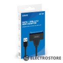 Savio Adapter USB-C 3.1 Gen 1 (M) - SATA (F) do dysków 2.5 cala , AK-68