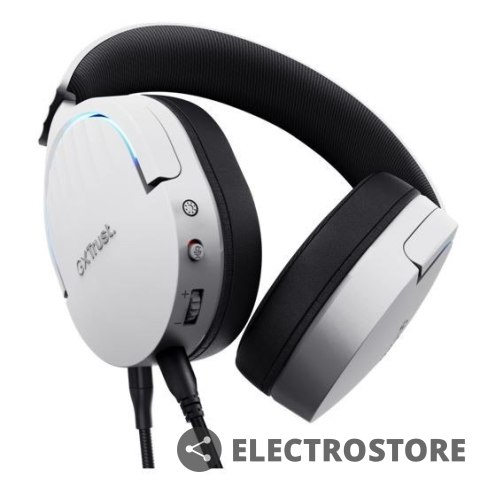Trust Słuchawki GXT490W FAYZO 7.1 USB białe Trust Słuchawki GXT490W FAYZO 7.1 USB białe