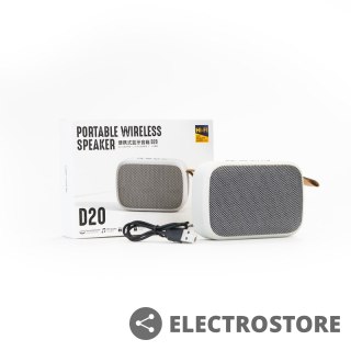 WEKOME Przenośny bezprzewodowy głośnik Bluetooth V5.0 Biały