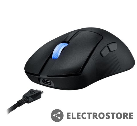 Asus Mysz bezprzewodowa ROG Keris II ACE 42000/WL/BT/RF/USB/Black Asus Mysz bezprzewodowa ROG Keris II ACE 42000/WL/BT/RF/USB/Black