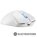 Asus Mysz bezprzewodowa ROG Keris II ACE 42000/WL/BT/RF/USB/White