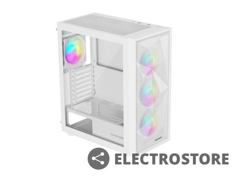 Natec Obudowa Genesis Diaxid 605 ARGB MIDI TOWER USB-C Biała Natec Obudowa Genesis Diaxid 605 ARGB MIDI TOWER USB-C Biała
