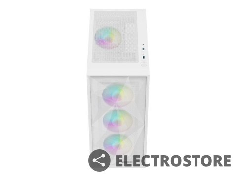 Natec Obudowa Genesis Diaxid 605 ARGB MIDI TOWER USB-C Biała Natec Obudowa Genesis Diaxid 605 ARGB MIDI TOWER USB-C Biała