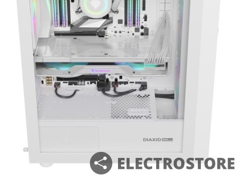 Natec Obudowa Genesis Diaxid 605 ARGB MIDI TOWER USB-C Biała Natec Obudowa Genesis Diaxid 605 ARGB MIDI TOWER USB-C Biała